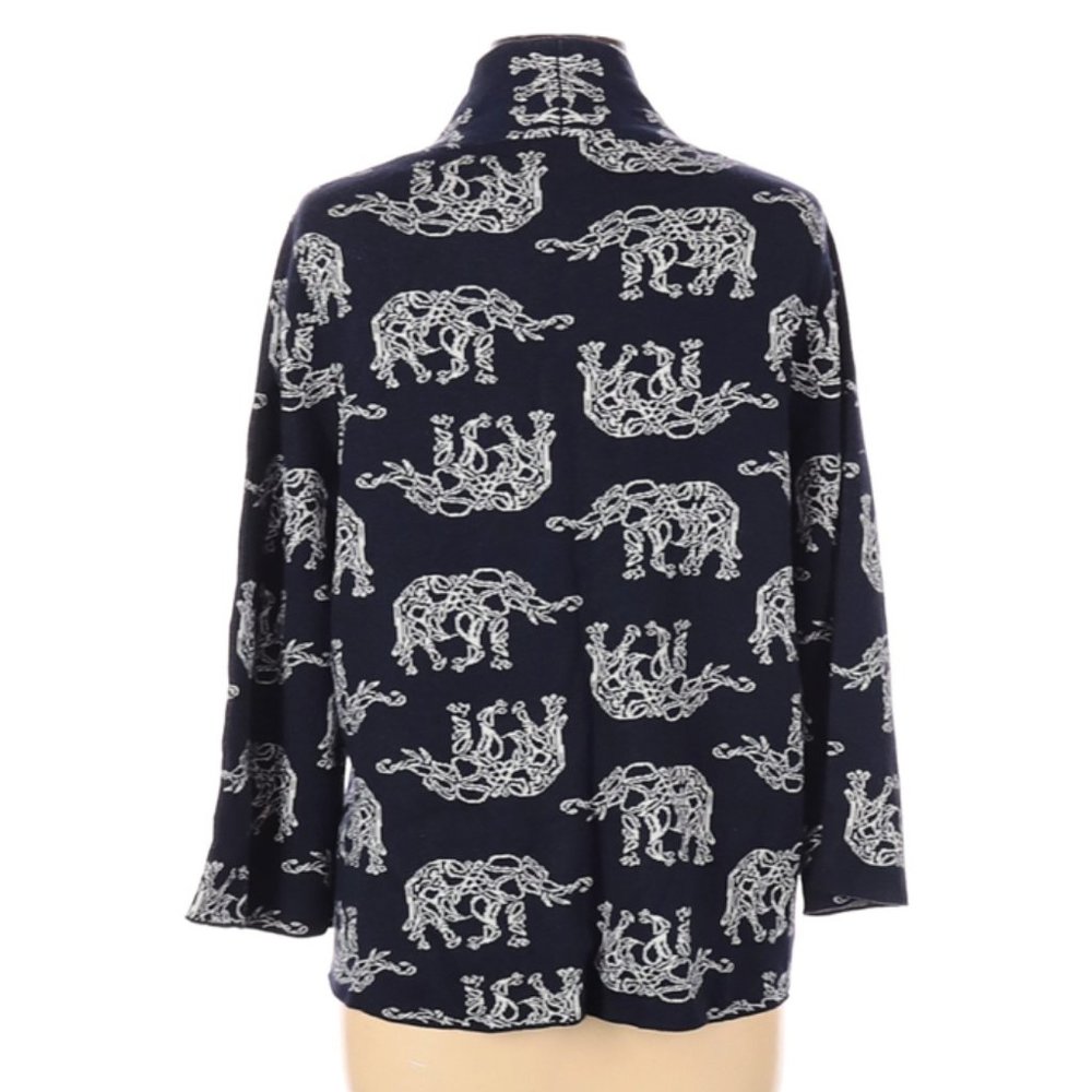 Crown & Ivy Elephant Cardigan - Picture 2 of 3
